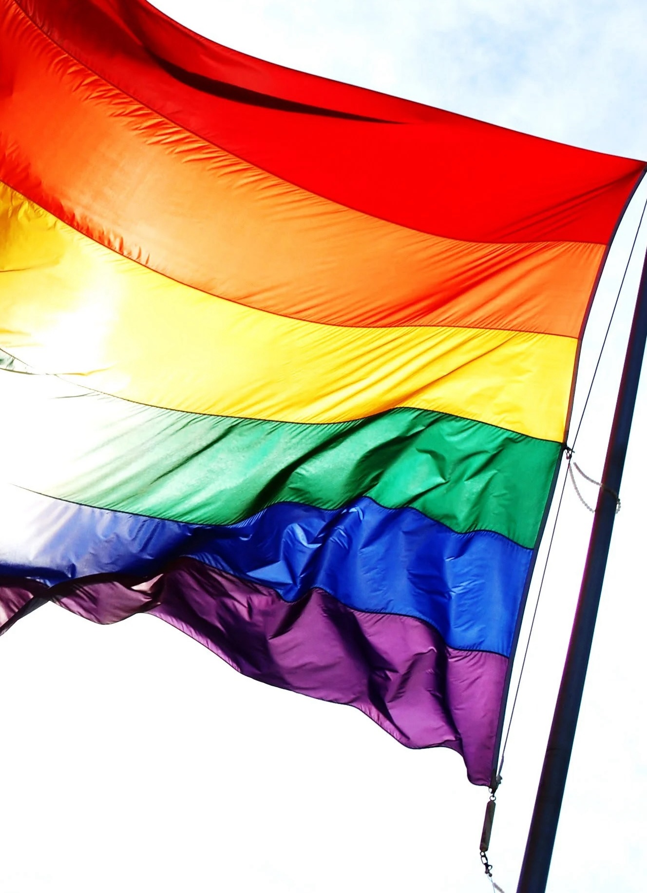Rainbow pride flag