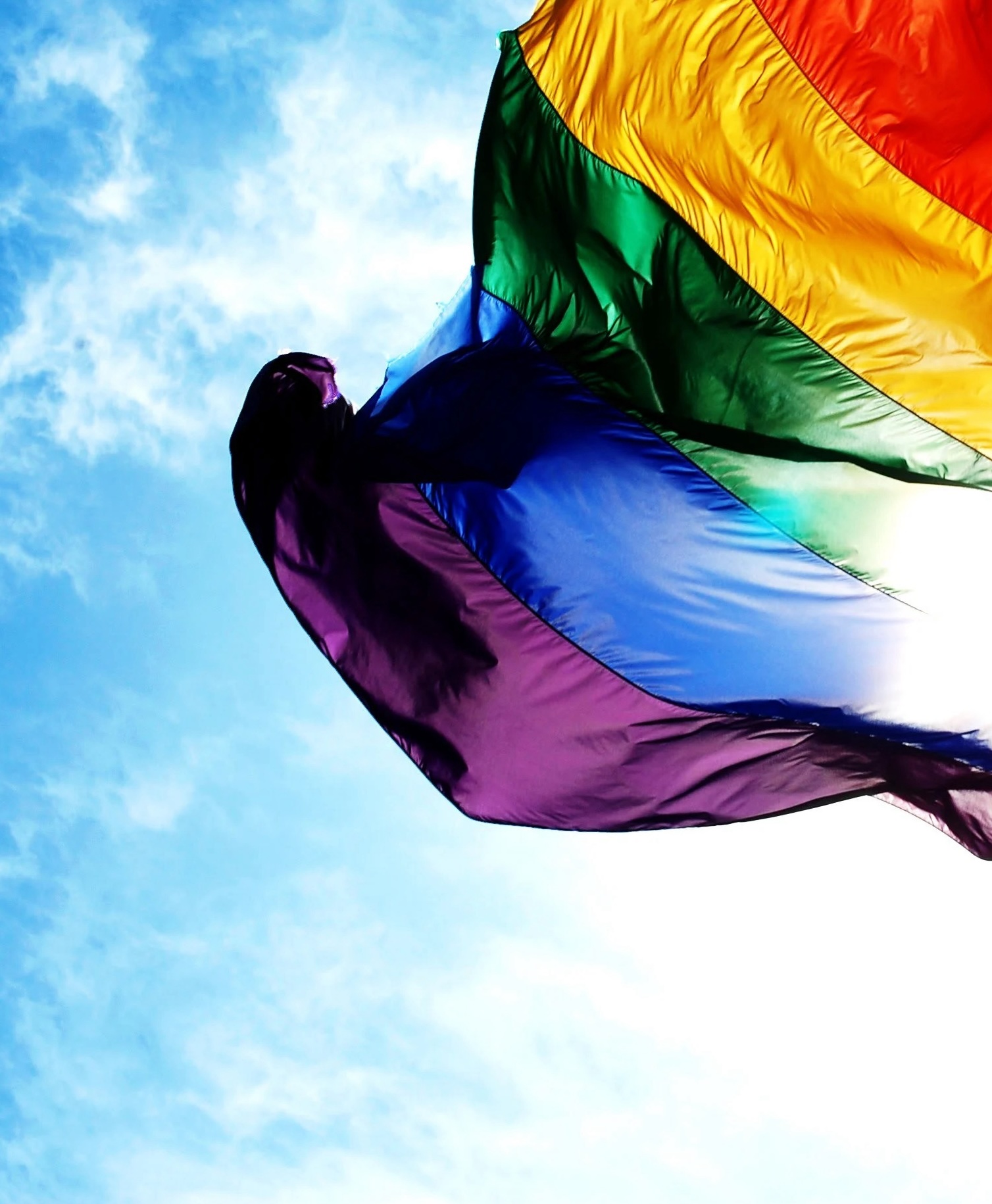 Rainbow pride flag